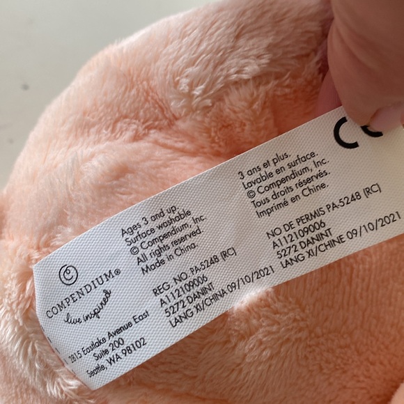 Compendium Flying Aviation Pig Plush Toy Stuffed Animal - Picture 10 of 12